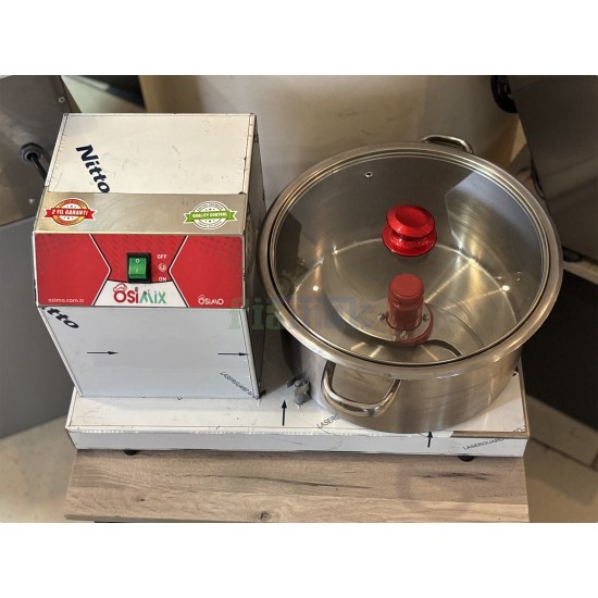 Osimix 8 L Paslanmaz Çelik Soğan Doğrama Makinesi