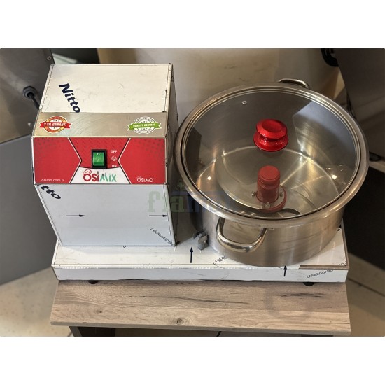 Osimix 8 L Paslanmaz Çelik Soğan Doğrama Makinesi