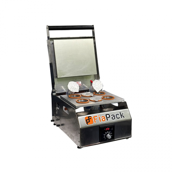 Fiapack Ayran Paketleme Makinesi 6'lı Ayran Bardak Kapatma Makinası