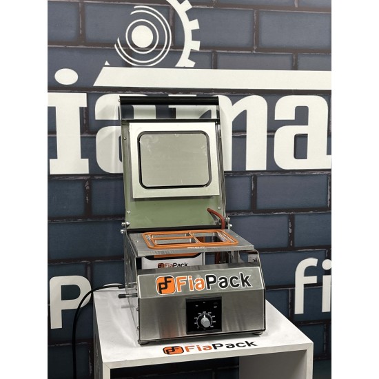 Fiapack Yemek Paketleme Makinesi 3 lu Yemek Kapatma Makinası 3 Bölmeli Kase Kapatma