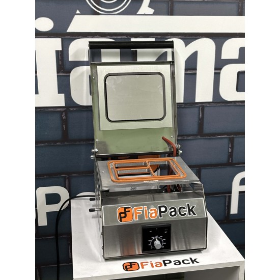 Fiapack Yemek Paketleme Makinesi 3 lu Yemek Kapatma Makinası 3 Bölmeli Kase Kapatma