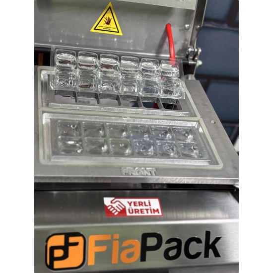 Çift Kalıplı Manuel Buz Paketleme Makinesi | Yüksek Hızlı Üretim