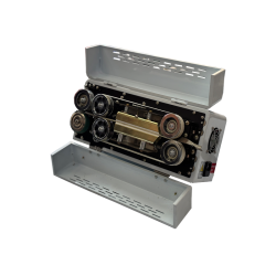 FiaPack FR 650 Otomatik Yatay Sürekli Poşet Ağzı Kapatma Makinesi – Pirinç Rezistanslı Seri Kapama