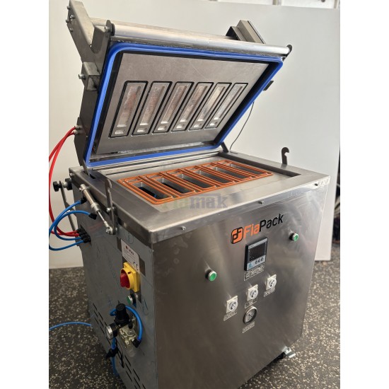 FiaPack Gazlı Vakumlu Tabak Kapatma Makinesi (MAP) - Dürüm/Çiğ Köfte Paketleme