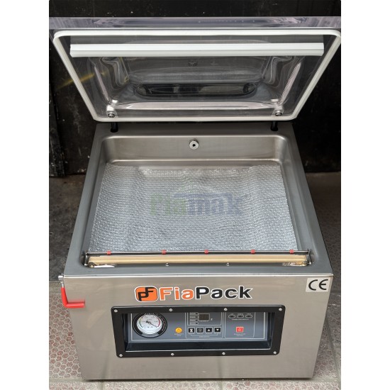 FiaPack Masaüstü Vakum Makinesi FPC51 – 51 cm Tek Çene Dijital Gıda Koruma Sistemi (Geniş Hazne)