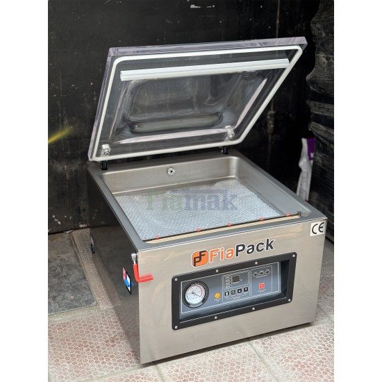 FiaPack Masaüstü Vakum Makinesi FPC51 – 51 cm Tek Çene Dijital Gıda Koruma Sistemi (Geniş Hazne)