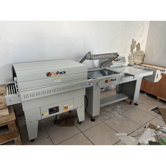 FiaPack Yarı Otomatik L-Kesim Tünelli Shrink Ambalaj Makinesi – Yüksek Isı Kontrollü Seri Paketleme