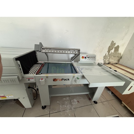 FiaPack Yarı Otomatik L-Kesim Tünelli Shrink Ambalaj Makinesi – Yüksek Isı Kontrollü Seri Paketleme