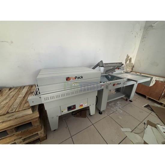FiaPack Yarı Otomatik L-Kesim Tünelli Shrink Ambalaj Makinesi – Yüksek Isı Kontrollü Seri Paketleme