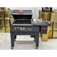 Profesyonel FiaPack Kapaklı Shrink Ambalaj Makinesi – Tek Adımda Kesme ve Mühürleme (50x60 cm)