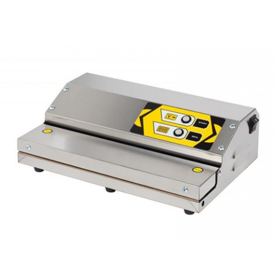 Arisco Vakum Paketleme Makinesi VPM45 – 450 mm Yapıştırma Uzunluğu, 15 lt/dk Vakum Pompası, Paslanmaz Çelik Gövde