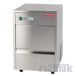 Arisco ZB25 Buz Makinesi – 25 kg/gün Üretim Kapasitesi, 6 kg Depo, Hava Soğutmalı, Paslanmaz Çelik Gövde
