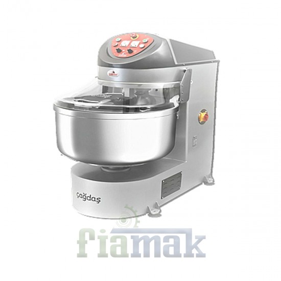 Çağdaş HS-50T: Profesyonel 25 Kg Un / 30 Kg Hamur Spiral Yoğurma Makinesi