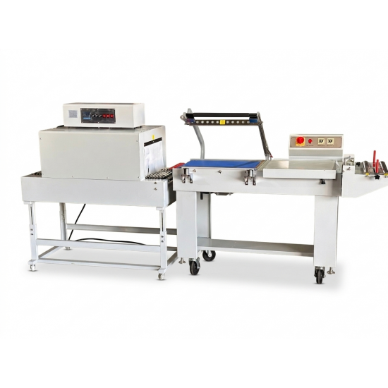 Fiapack Manuel L-Kesim Shrink Paketleme Makinesi ve Isı Tüneli (El ile Kumandalı)