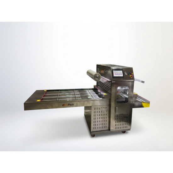 Tam Otomatik Gazlı Yemek Paketleme Makinesi - Hazır Yemek MAP Ambalaj Sistemi